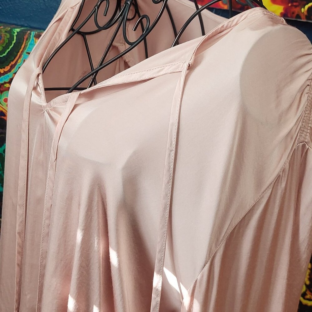 National LTD ~ Sz L ~ ¾ Sleeve ~ Flowy Shirt / Blouse ~ Excellent Condition